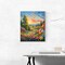 Landscape Adult Paint by Number Kits, Paint by Numbers Flowers,Flower Paint by Numbers Kit for Adults, DIY Canvas Oil Painting Paint by Number for Gift Home Wall Decor 16x20 Inch